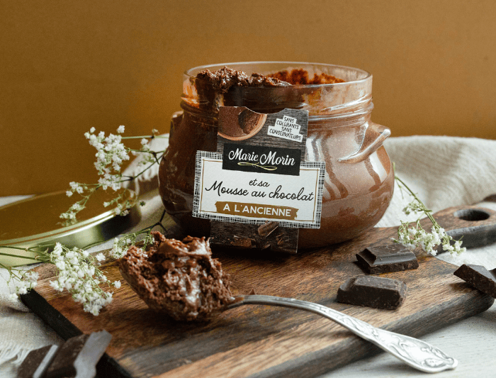 Mousse au chocolat Marie Morin