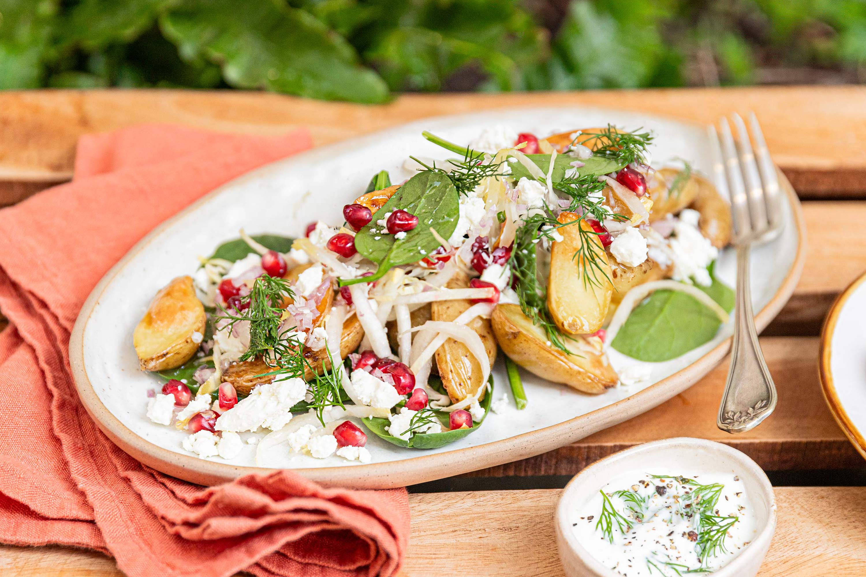 Salade de grenaille au radis bleu grenade et aneth web